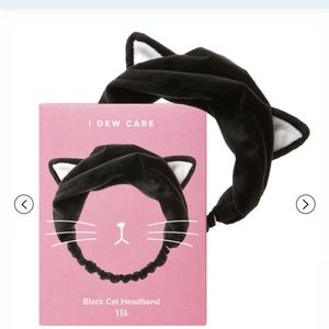 ($7 or 3 for $15) I Dew Care black cat spa headband